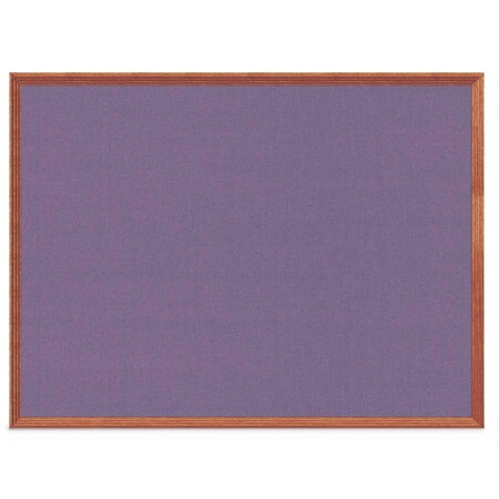 United Visual Products Decor Wood Combo Board, 60"x48", Walnut/Black Porcelain & Pearl UV704DEFAB-WALNUT-BLKPORC-PEARL